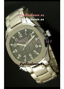 Patek Philippe 5167 Aquanaut Jumbo Swiss Replica Watch - 1:1 Mirror Replica Grey Dial