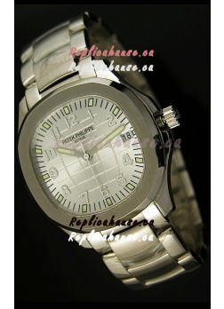Patek Philippe 5167 Aquanaut Jumbo Swiss Replica Watch - 1:1 Mirror Replica White Dial