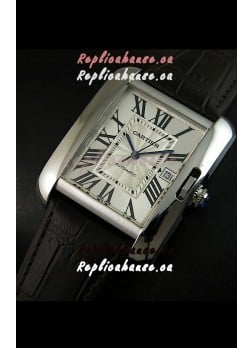 Cartier Tank Swiss Replica Watch 1:1 Mirror Replica Watch - Steel Casing