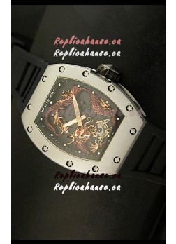 Richard Mille RM057 Tourbillon Jackie Chan Swiss Replica Watch in Titanium Case