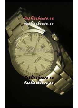Omega Seamaster Aqua Terra Co-Axial Swiss Watch White Dial