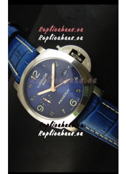 Panerai Luminor Marina GMT PAM437L Titanium Swiss Watch - 1:1 Mirror Replica
