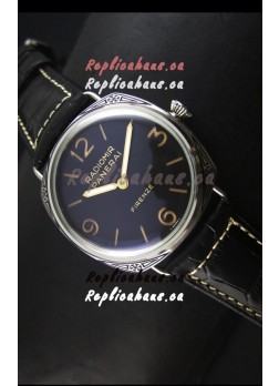 Panerai PAM604 Radiomir Firenze 3 Days Acciaio Swiss Watch - Unitas Movement