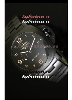 Panerai Luminor GMT PAM441 Ceramica Watch - DLC Coated Edition