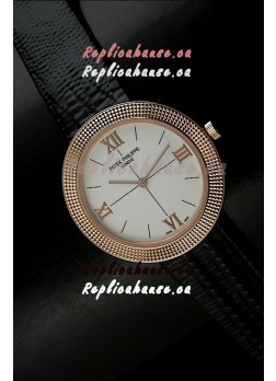 Patek Philippe Geneve Swiss Quartz in Rose Gold