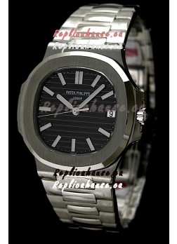 Patek Philippe Nautilis Jumbo Swiss Watch in Steel Casing