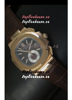 Patek Philippe Nautilus 5980 Black Dial - 1:1 Ultimate Mirror Replica