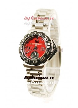 Tag Heuer Professional Formula 1 Japanese Replica Watch in Red Dial