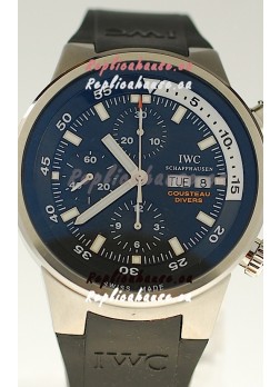 IWC Aquatimer Chronograph Cousteau Divers Swiss Watch
