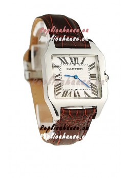 Cartier Santos 100 Ladies Japanese Replica Watch