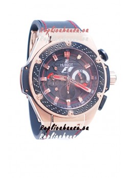 Hublot Big Bang F1 King Power Swiss Replica Rose Gold Watch