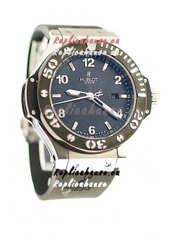 Hublot Big Bang King Swiss Replica Watch in Black PVD Bezel