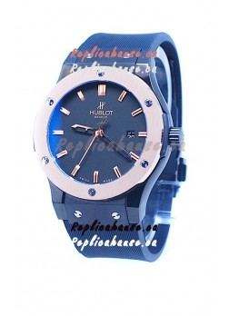 Hublot Classic Fusion Rose Gold Double Plated Bezel Watch