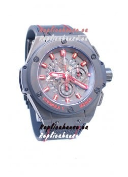 Hublot Big Bang F1 Monza King Power Swiss Replica Ceramic Watch