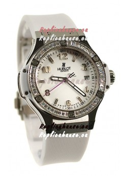 Hublot Big Bang White Jewelry Swiss Replica Watch