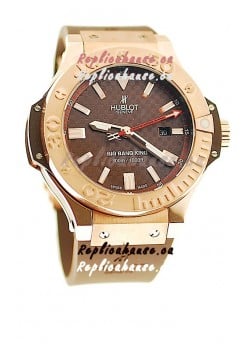 Hublot Big Bang King Swiss Replica Watch in Brown Carbon Dial