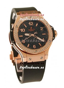 Hublot Big Bang Cappucino Carbon Face Swiss Replica Watch