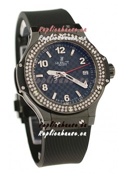 Hublot Big Bang Ceramic Diamond Swiss Quartz Watch