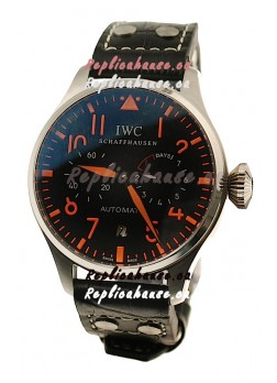 IWC Big Pilot Swiss Replica Watch in Orange Markers