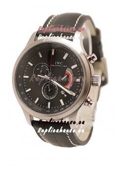 IWC Pilot Antoine de Saint Exupery Japanese Watch in Black Dial