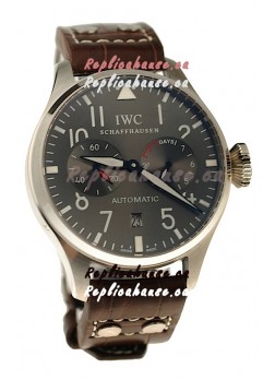 IWC Big Pilot Swiss Replica Watch in Grey Dial