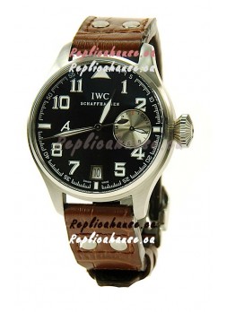 IWC Big Pilot Swiss Replica Watch in Brown Strap