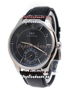 IWC Portugese Automatic Watch in Black Dial