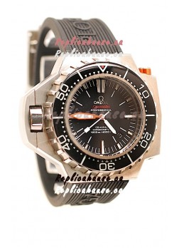 Omega Seamaster Ploprof 1200M Swiss Watch in Black Dial