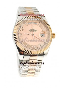 Rolex Day Date Two Tone Japanese Replica Watch