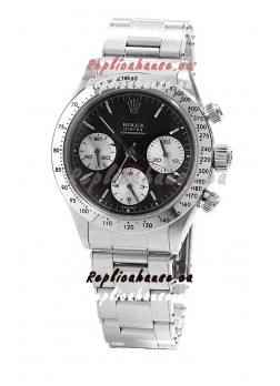Rolex Replica Daytona Cosmograph Swiss Watch in Black Dial - 2011 Edition