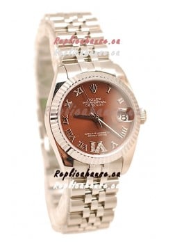 Rolex Oyster Perpetual Datejust Diamonds VI Swiss Replica Watch -36MM