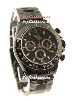 Rolex Daytona Cosmograph 2011 Edition Swiss Watch in Black