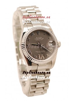 Rolex Oyster Perpetual Datejust Diamonds VI Swiss Replica Watch -36MM
