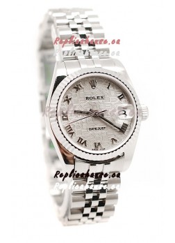 Rolex DateJust Mid-Sized Swiss Replica Watch