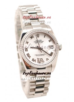 Rolex Oyster Perpetual Datejust Diamonds VI Swiss Replica Watch -36MM