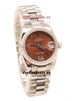 Rolex Oyster Perpetual Datejust Diamonds VI Swiss Replica Watch -36MM