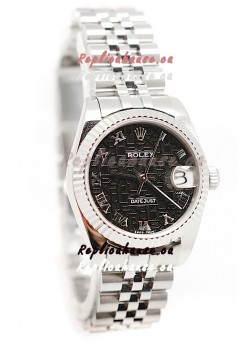 Rolex DateJust Mid-Sized Swiss Replica Watch
