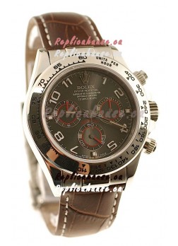 Rolex Daytona Cosmograph Swiss Replica Watch in Grey Dial