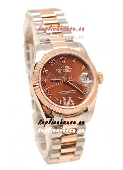 Rolex Oyster Perpetual Datejust Diamonds VI Swiss Replica Watch -36MM