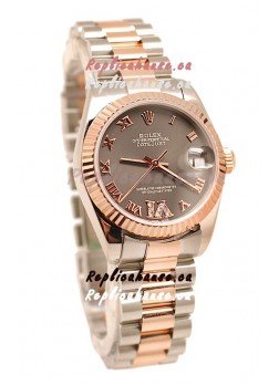 Rolex Oyster Perpetual Datejust Diamonds VI Swiss Replica Watch -36MM