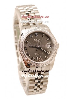 Rolex Oyster Perpetual Datejust Diamonds VI Swiss Replica Watch -36MM