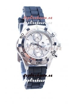 Tag Heuer Aquaracer Quartz Japanese Watch in Rubber Strap