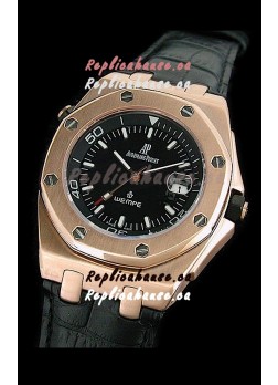 Audemars Piguet Royal Oak Scuba Wempe Swiss Watch in Gold