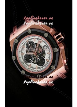 Audemars Piguet Royal Oak Offshore Rubens Barrichello Swiss Watch - Secs hand 9 O clock