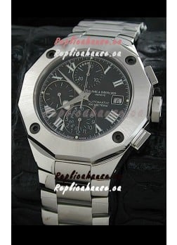 Baume & Mercier Riveria Swiss Watch in Black Dial