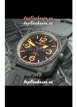 Bell and Ross BR01 92 Limited Edition Swiss Watch in Black Dial