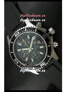 Breiting Superocean Chronograph Swiss Replica Watch in Black Dial - 1:1 Mirror Replica