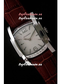 Bvlgari Assioma Japanese Replica Quartz Watch in White Dial