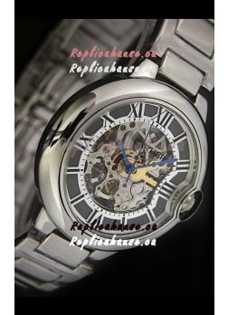 Cartier Ballon de Japanese Replica Watch in Black layerd Dial