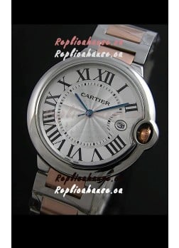 Cartier Ballon Blue de Japanese Replica Watch in White Dial